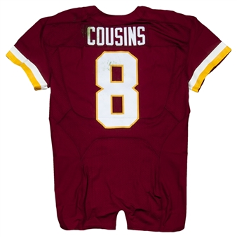 2014 Kirk Cousins Game Used Photo Matched Washington Redskins Jersey  10/6/14 (Redskins/MeiGray)